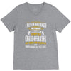 grumpy old crane operator V-Neck Tee