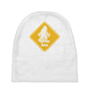 big foot xing big foot crossing sasquatch Baby Beanies