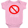 i ain't afraind of no gooats Baby Onesie