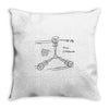 flux capacitor Throw Pillow