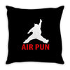 air pun big pun logo Throw Pillow