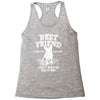 Best Friend Pug Racerback Tank