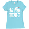 i love tokyo 3 Ladies Fitted T-Shirt