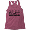 worlds okayest electrician Racerback Tank