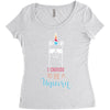 i choose to be a unicorn 2 Women's Triblend Scoop T-shirt