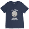 pluto Never Forget V-Neck Tee