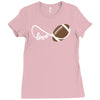 football infinity love Ladies Fitted T-Shirt