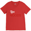 live noods V-Neck Tee