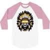 native american chief bear 3/4 Sleeve Shirt