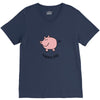 happy pig V-Neck Tee