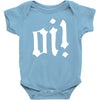 oi punk rock top long sleeve,,,, Baby Onesie