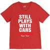 Still Plays With Cars Carpe Viam V-Neck Tee