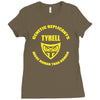 science fiction t shirt horror tshirt cool t shirt robot t shirt horro Ladies Fitted T-Shirt