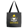 Trainning To Go Super Saiyan Tote Bags