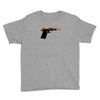 black gold gun pullover Youth Tee