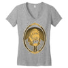 portrait of the walrus as a young man Women's V-Neck T-Shirt