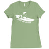 baby an board Ladies Fitted T-Shirt