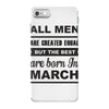 all men are created equal march iPhone 7 Case