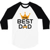The Best Dad 3/4 Sleeve Shirt