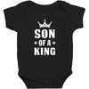 Father of a Prince -Son of a King Baby Bodysuit