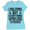 I blame the Fire Nation for my laziness Ladies Fitted T-Shirt