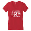 ballroom dancing Women's V-Neck T-Shirt