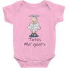 totes ma' goats Baby Bodysuit