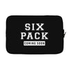 Six Pack Coming Soon Laptop sleeve