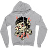 freaky biker Zipper Hoodie