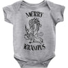 merry krampus Baby Onesie