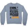 Strong Independent Motivated Scorpio Crewneck Sweatshirt