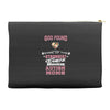 god found autism moms Accessory Pouches
