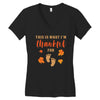 This is What I'm Thankful for Baby Women's V-Neck T-Shirt