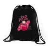 red potion Drawstring Bags