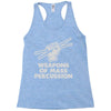 weapons of mass percussion Racerback Tank