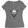 DEVIL IS REAL Women's Triblend Scoop T-shirt