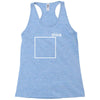 think outside the box Racerback Tank