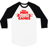 real men and women play games 3/4 Sleeve Shirt