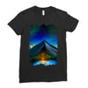 Under The Stars Ladies Fitted T-Shirt