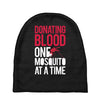 donating blood one mosquito funny Baby Beanies