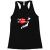 i'm huge in japan Racerback Tank