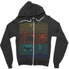 summer zone line Zipper Hoodie