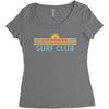 California Surf Club Women's Triblend Scoop T-shirt