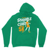 shamble to the cure zombie 5k Unisex Hoodie