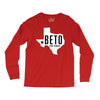 Beto For Senate Texas Map Long Sleeve Shirts