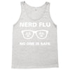nerd flu no one is safe Tank Top