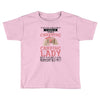 camping lady Toddler T-shirt