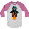 space skull 3/4 Sleeve Shirt