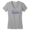 don't blame me i voted for thanos Women's V-Neck T-Shirt