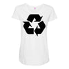 save planet earth Maternity Scoop Neck T-shirt